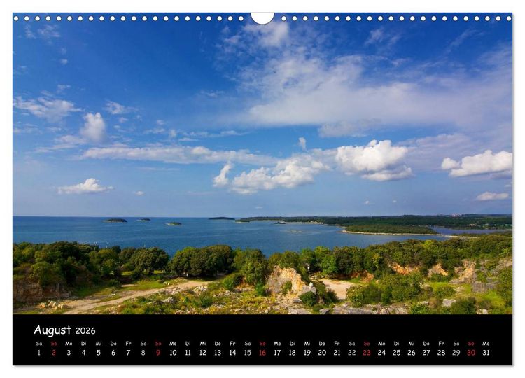 Produktbild: Rund um Vrsar (Wandkalender 2026 DIN A3 quer), CALVENDO Monatskalender