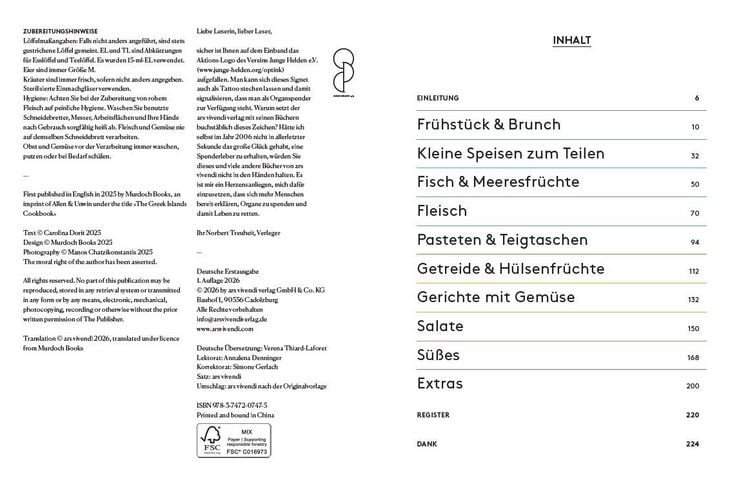 Produktbild: Griechische Inselk&uuml;che
