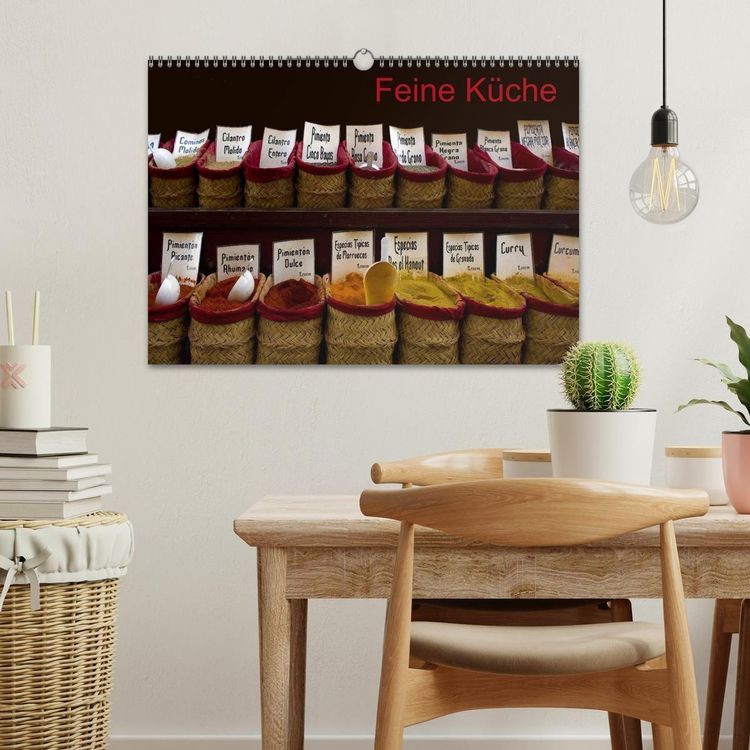 Produktbild: Feine K&uuml;che (Wandkalender 2027 DIN A3 quer), CALVENDO Monatskalender