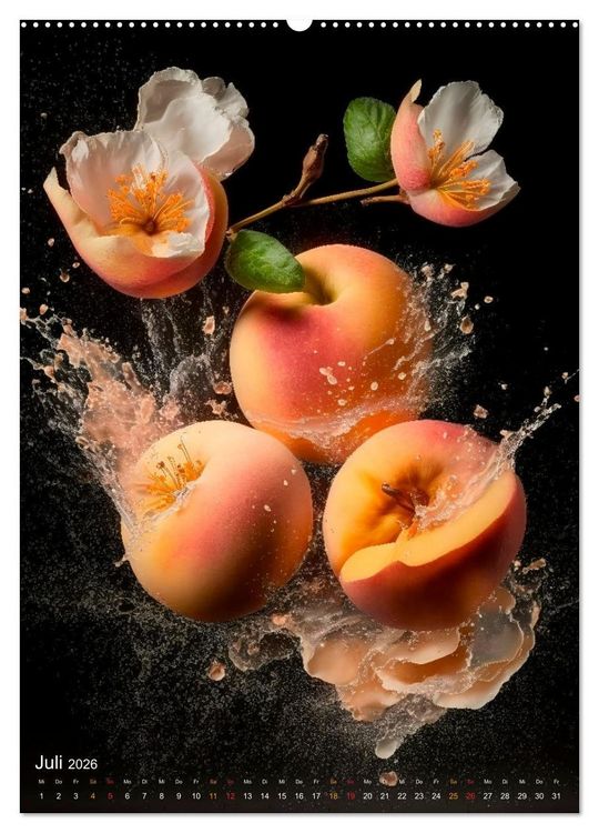 Produktbild: Coole Fr&uuml;chte (Wandkalender 2026 DIN A2 hoch), CALVENDO Monatskalender