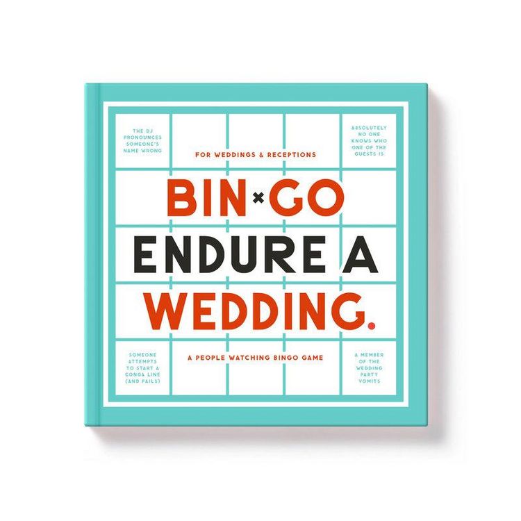 Produktbild: Bin-Go Endure a Wedding Bingo Book
