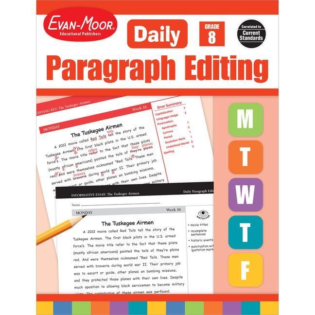 Produktbild: Daily Paragraph Editing Grade 8 Te
