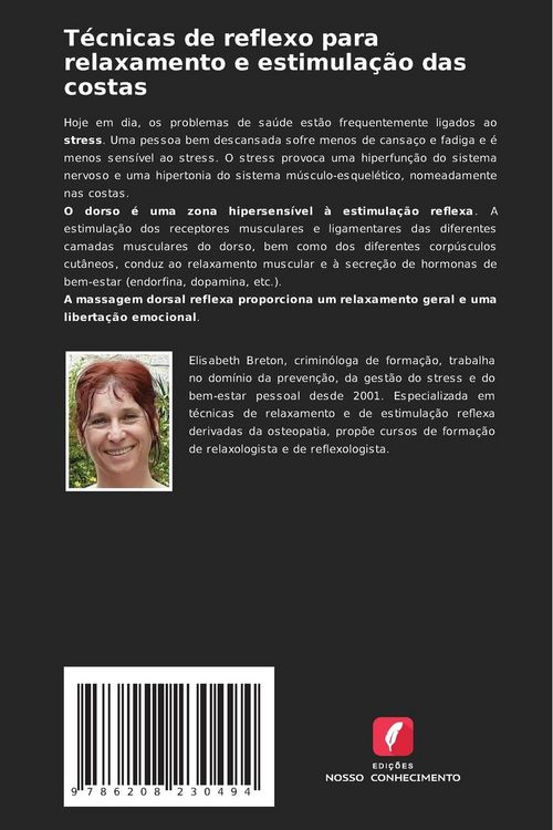 Produktbild: T&eacute;cnicas de reflexo para relaxamento e estimula&ccedil;&atilde;o das costas