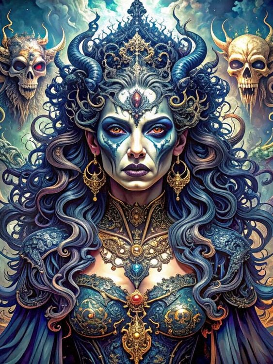Produktbild: CALVENDO Puzzle November: Die d&auml;monische K&ouml;nigin | 1000 Teile Lege-Gr&ouml;&szlig;e 64x48cm Foto-Puzzle f&uuml;r gl&uuml;ckliche Stunden