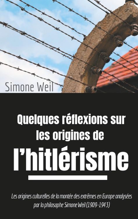 Produktbild: Quelques r&eacute;flexions sur les origines de l'hitl&eacute;risme