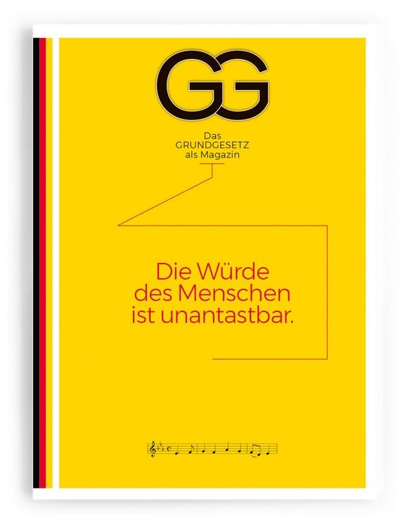 Produktbild: Das Grundgesetz als Magazin