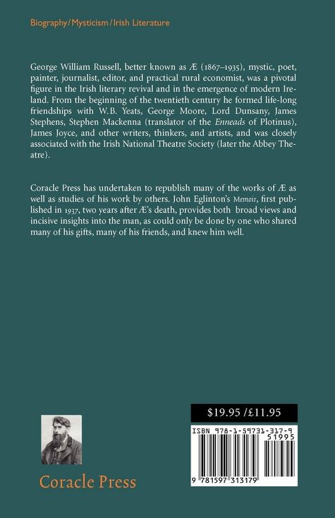Produktbild: A Memoir of AE (George William Russell)