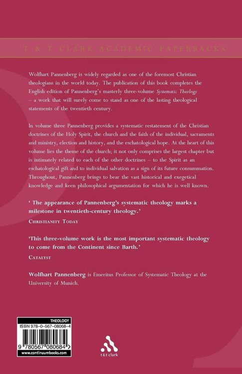 Produktbild: Systematic Theology Vol 3