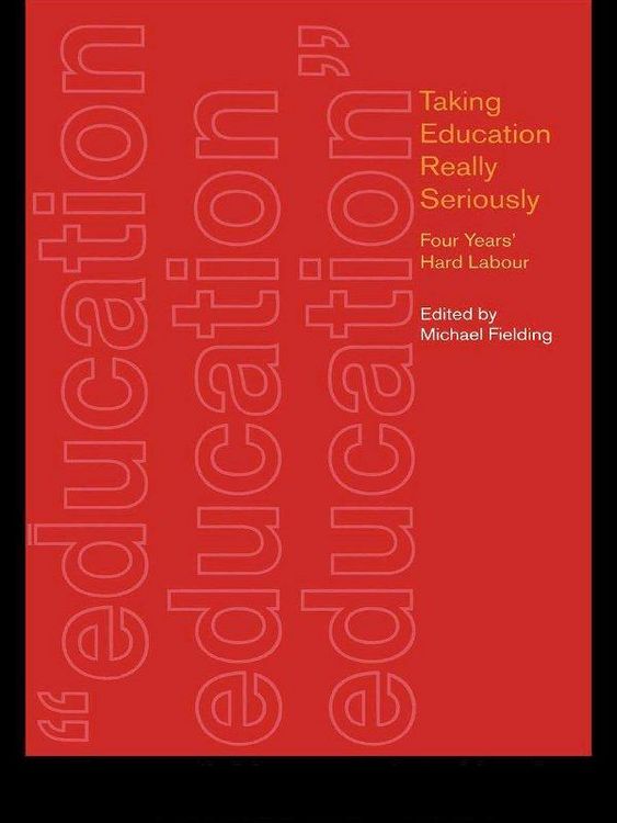 Produktbild: Taking Education Really Seriously