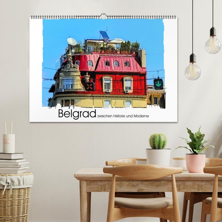 Produktbild: Belgrad zwischen Historie und Moderne (Wandkalender 2026 DIN A2 quer), CALVENDO Monatskalender