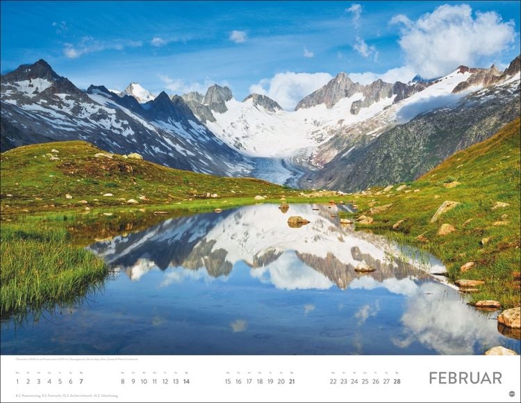 Produktbild: Faszination Alpen Posterkalender 2027