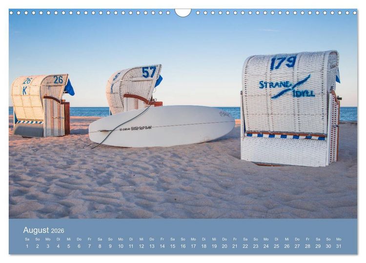 Produktbild: Gr&ouml;mitz - Ein Jahr Urlaub (Wandkalender 2026 DIN A3 quer), CALVENDO Monatskalender