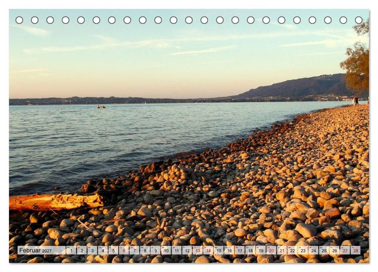 Produktbild: Erholung am See - Die sch&ouml;nsten Seen in Deutschland (Tischkalender 2027 DIN A5 quer), CALVENDO Monatskalender