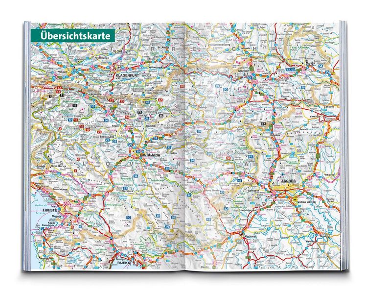 Produktbild: KOMPASS Wanderf&uuml;hrer Slowenien, 61 Touren mit Extra-Tourenkarte