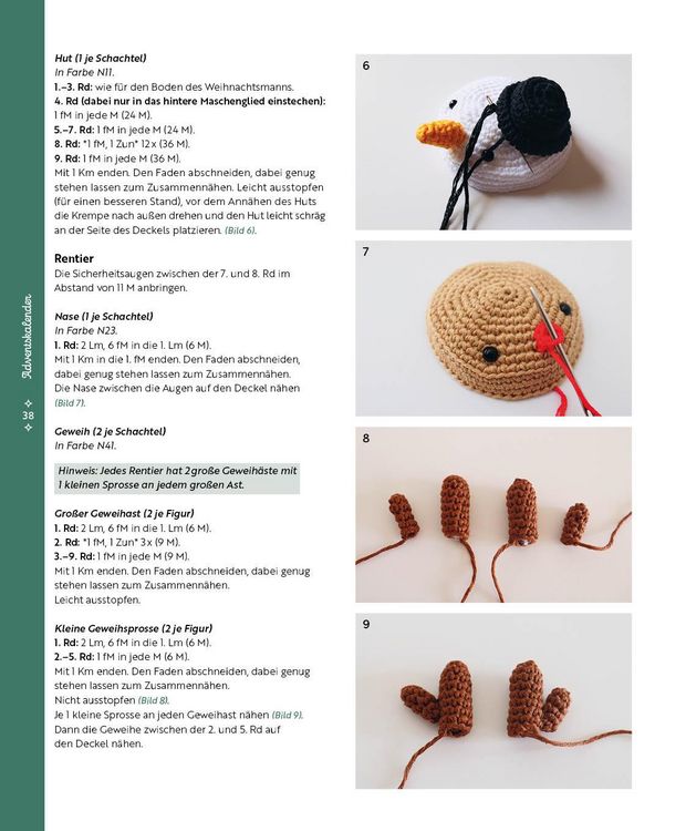 Produktbild: Sweet Christmas &ndash;&nbsp;Das Amigurumi-H&auml;kelbuch