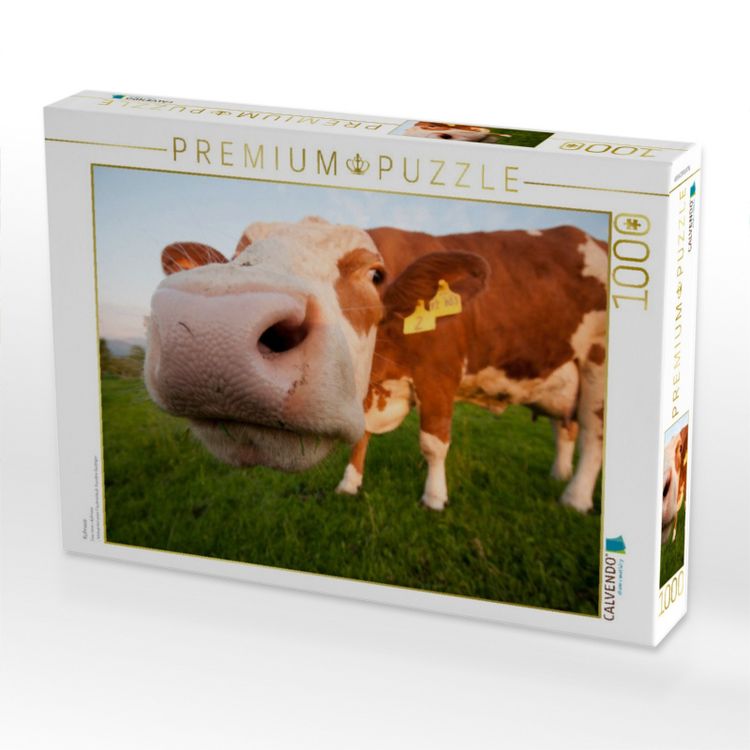 Produktbild: CALVENDO Puzzle Kuhnase | 1000 Teile Lege-Gr&ouml;&szlig;e 64x48cm Foto-Puzzle f&uuml;r gl&uuml;ckliche Stunden