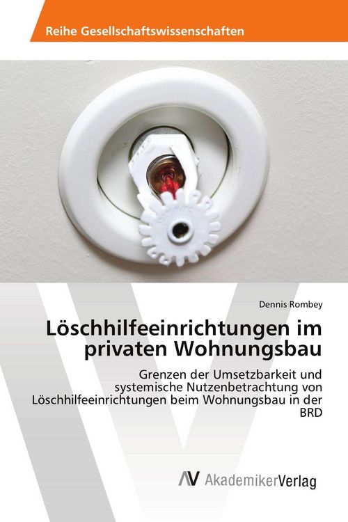 Produktbild: L&ouml;schhilfeeinrichtungen im privaten Wohnungsbau