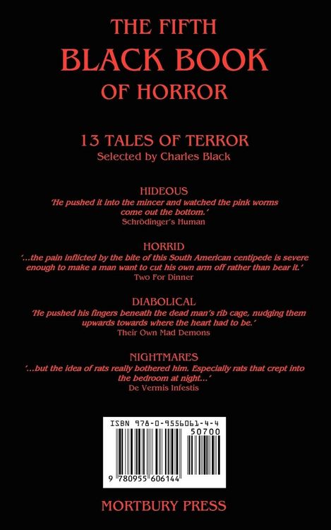 Produktbild: The Fifth Black Book of Horror