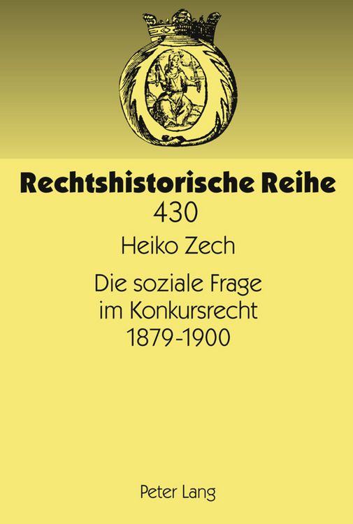 Produktbild: Die soziale Frage im Konkursrecht 1879-1900