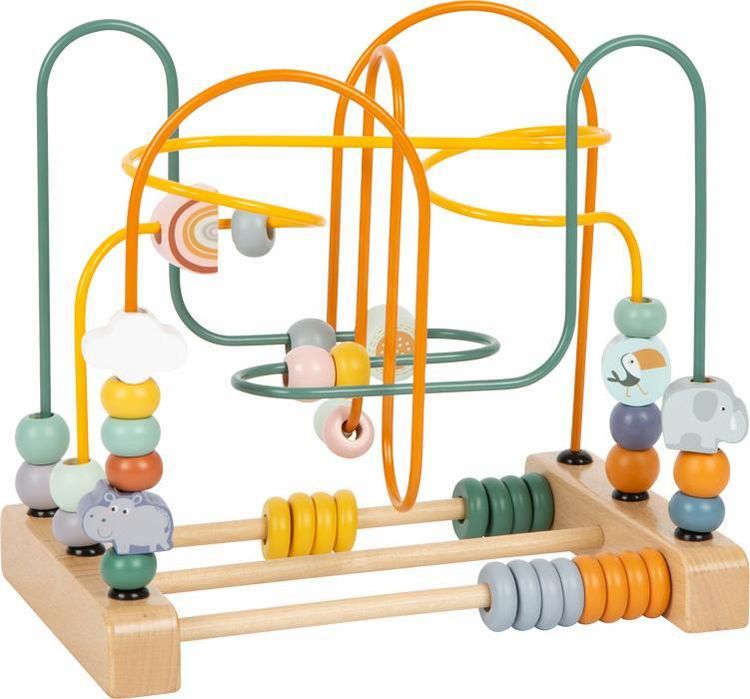 Produktbild: small foot 11956 - Motorikschleife Safari, Holz/Metall, H&ouml;he: 22 cm