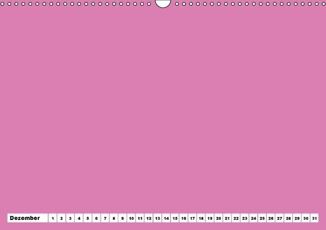 Produktbild: Bunter Bastelkalender f&uuml;r M&auml;dchen (Wandkalender immerw&auml;hrend DIN A3 quer)