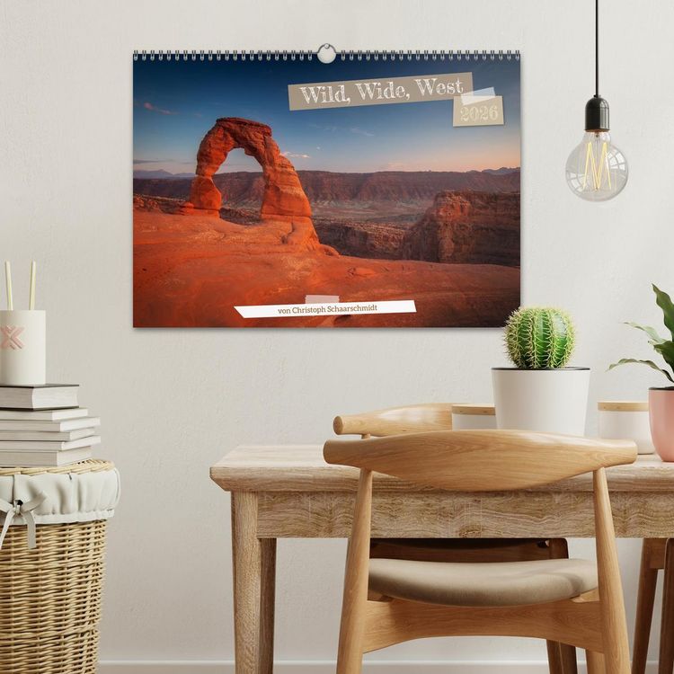 Produktbild: Wild, Wide, West (Wandkalender 2026 DIN A3 quer), CALVENDO Monatskalender