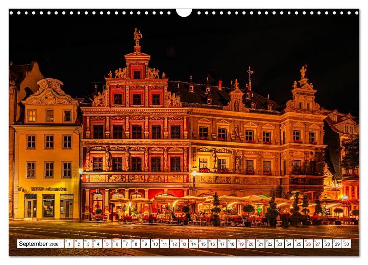 Produktbild: Rund um die Kr&auml;merbr&uuml;cke - Ein St&uuml;ck Mittelalter in Erfurt (Wandkalender 2026 DIN A3 quer), CALVENDO Monatskalender