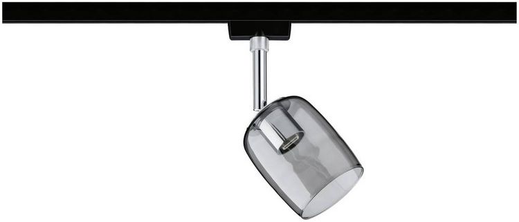 Produktbild: Paulmann Blossom Deckenstrahler URail G9 Schwarz (matt), Rauchglas