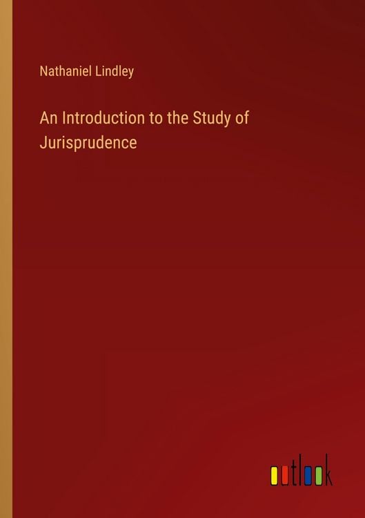 Produktbild: An Introduction to the Study of Jurisprudence