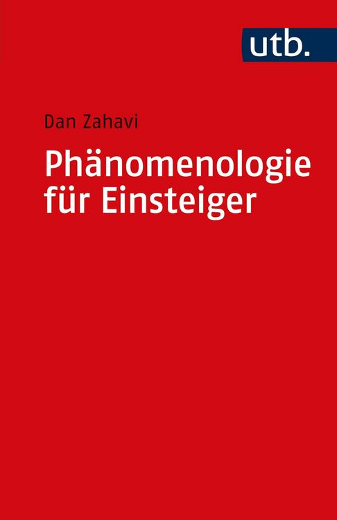 Produktbild: Ph&auml;nomenologie f&uuml;r Einsteiger