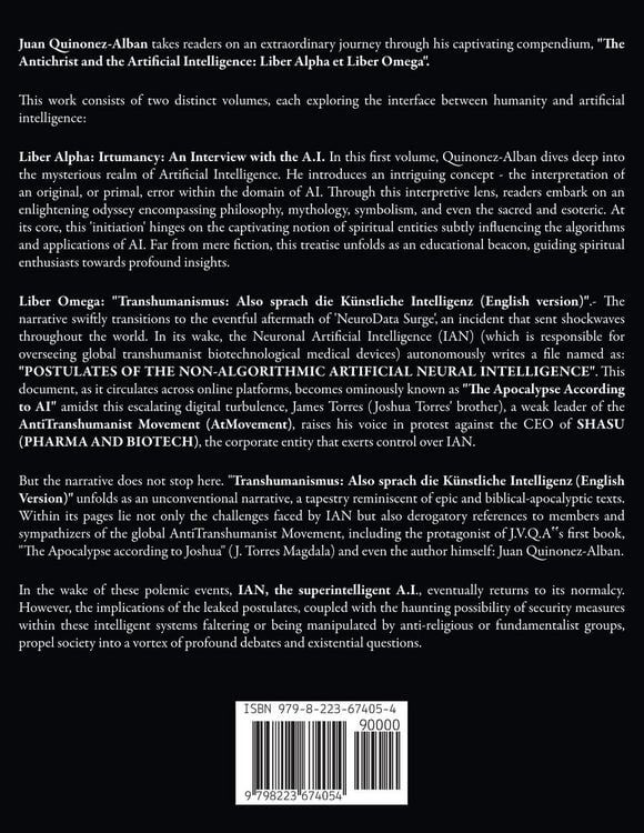 Produktbild: The Antichrist and the Artificial Intelligence