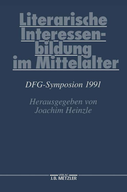 Produktbild: Literarische Interessenbildung im Mittelalter