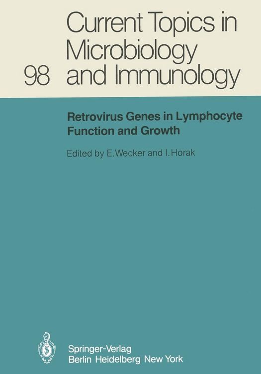 Produktbild: Retrovirus Genes in Lymphocyte Function and Growth