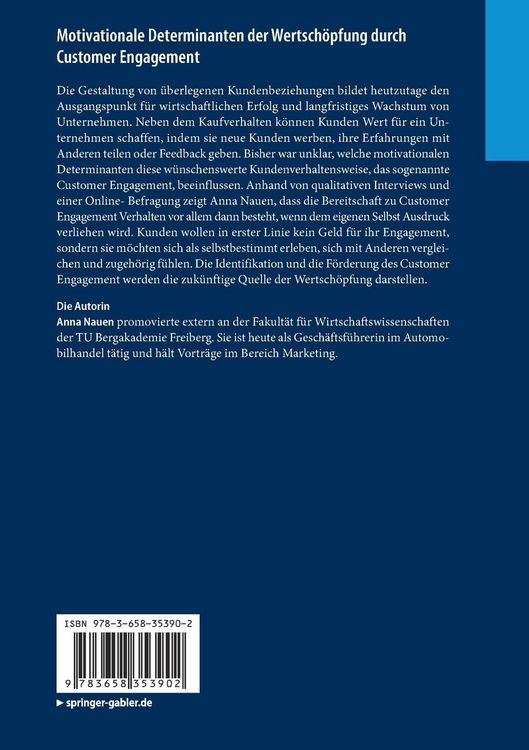 Produktbild: Motivationale Determinanten der Wertsch&ouml;pfung durch Customer Engagement