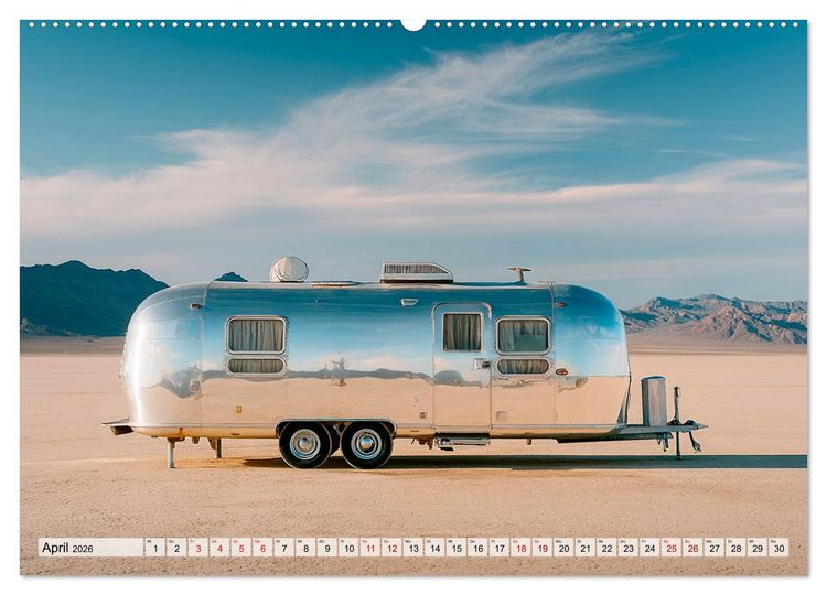 Produktbild: Caravanesque (Wandkalender 2026 DIN A2 quer), CALVENDO Monatskalender