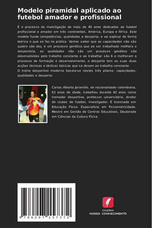 Produktbild: Modelo piramidal aplicado ao futebol amador e profissional