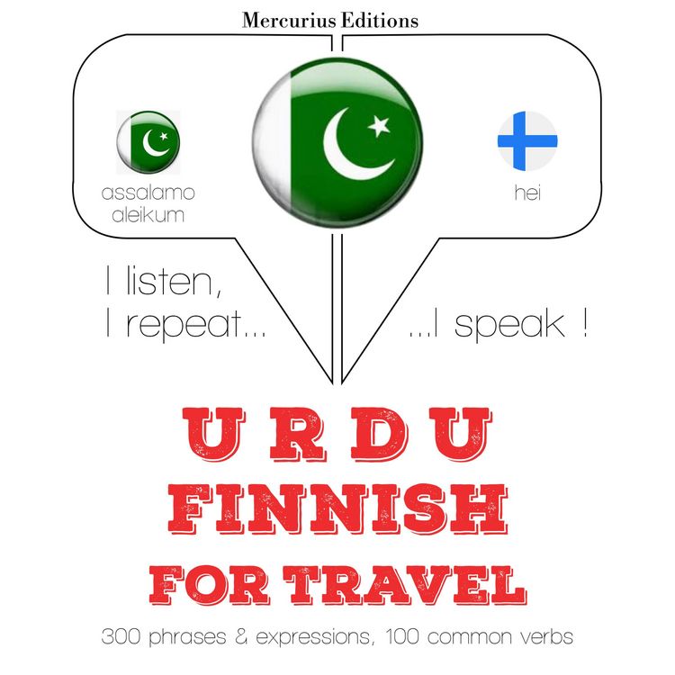 Produktbild: Travel words and phrases in Finnish