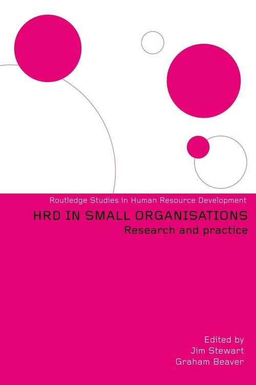 Produktbild: Human Resource Development in Small Organisations