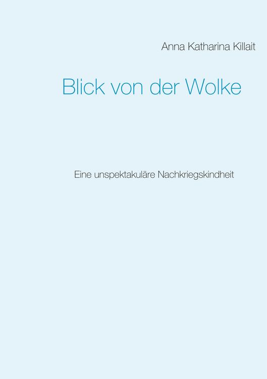 Produktbild: Blick von der Wolke