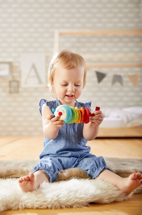 Produktbild: Ratterfigur Raupe Mina