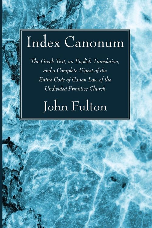 Produktbild: Index Canonum
