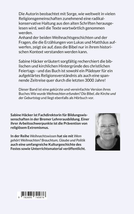 Produktbild: Warum die Weihnachtsgeschichten uns lehren, dass die Bibel nicht wortw&ouml;rtlich zu nehmen ist!