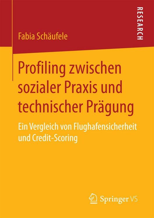 Produktbild: Profiling zwischen sozialer Praxis und technischer Pr&auml;gung