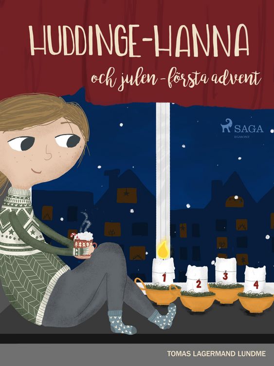 Produktbild: Huddinge-Hanna och julen - f&ouml;rsta advent