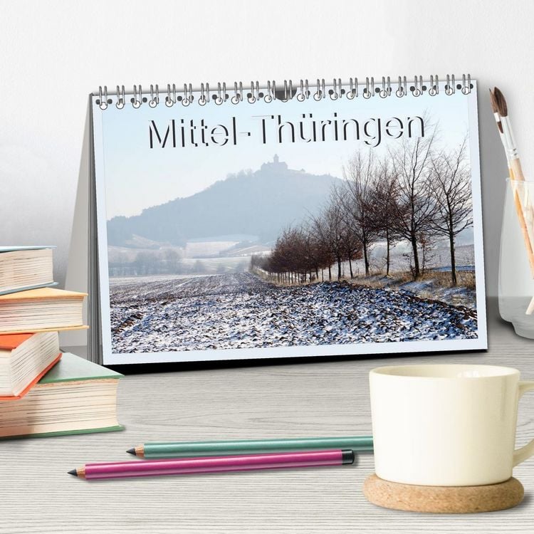 Produktbild: Mittel-Th&uuml;ringen (Tischkalender 2027 DIN A5 quer), CALVENDO Monatskalender