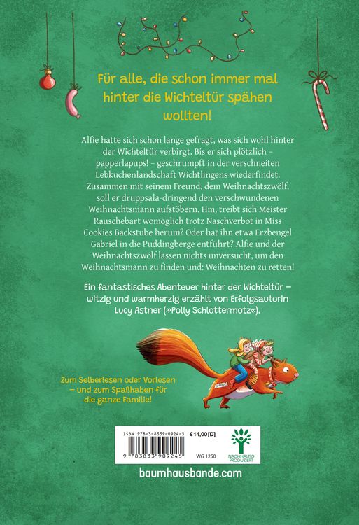 Produktbild: Der Weihnachtszw&ouml;lf - Durch die Wichtelt&uuml;r ins Abenteuer