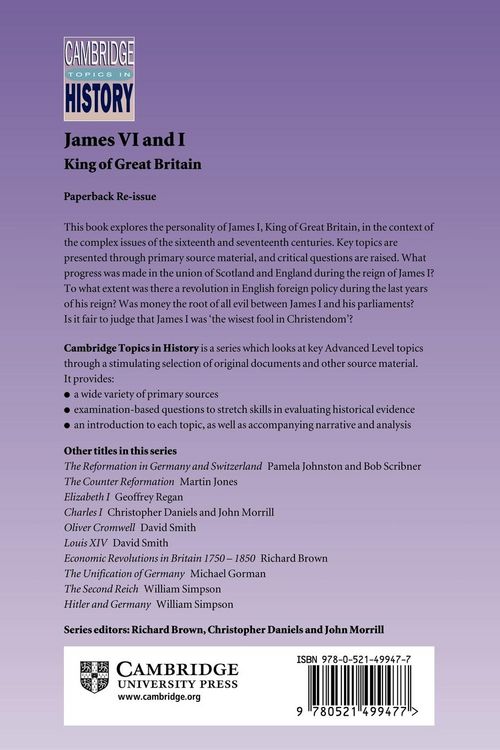 Produktbild: James VI and I