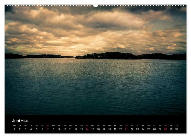 Produktbild: Finnland Sch&auml;renmeer (hochwertiger Premium Wandkalender 2026 DIN A2 quer), Kunstdruck in Hochglanz