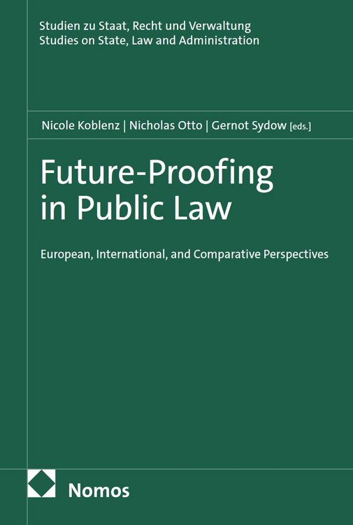 Produktbild: Future-Proofing in Public Law