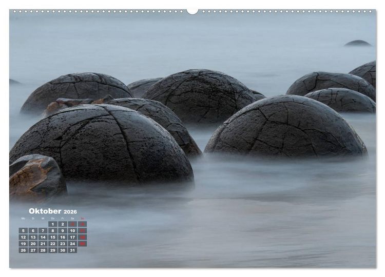 Produktbild: Traumland Neuseeland (hochwertiger Premium Wandkalender 2026 DIN A2 quer), Kunstdruck in Hochglanz